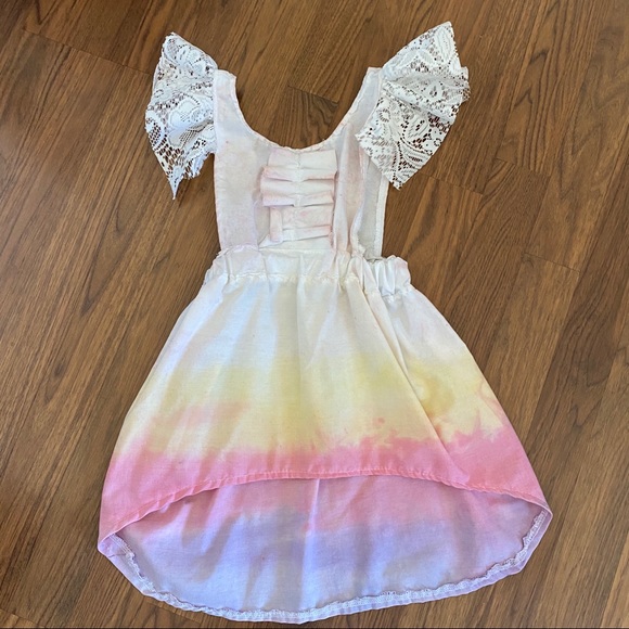 Size 2T handmade hand-dyed dress - Picture 2 of 8